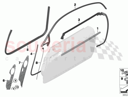 Photo of Edge protection door front left…