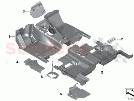 Photo of Foam insert rear right…