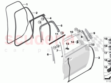 Photo of Cover window frame door rear left…