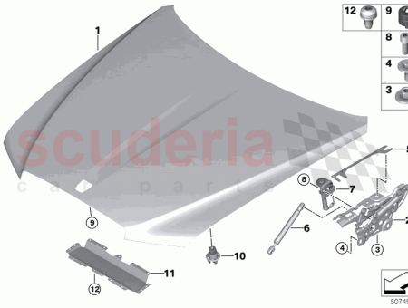 Photo of Aluminium engine hood…