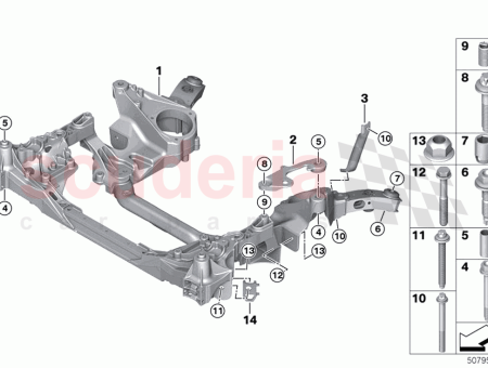 Photo of Front axle support…