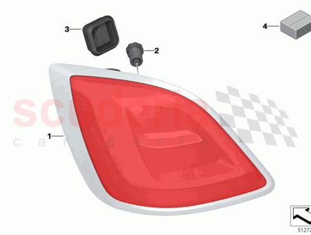 Photo of Rear light LED right…