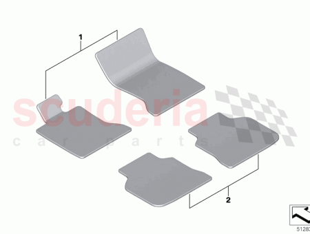 Photo of Set all weather floor mats front RHD…