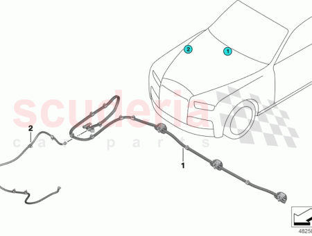 Photo of Hose line windscreen washer system…