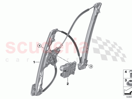 Photo of Drive for window lifter front right…