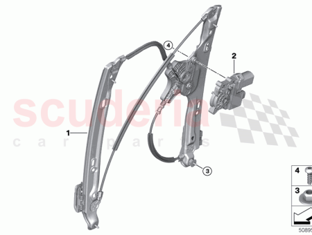Photo of Drive window lifter rear left…