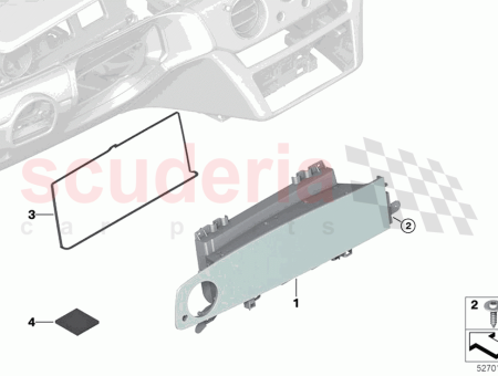 Photo of Instrument panel glass case…