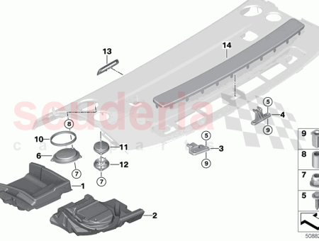 Photo of Sound insulation hinge tailgate left…