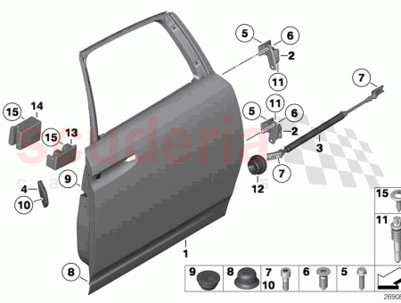 Photo of Door rear left…