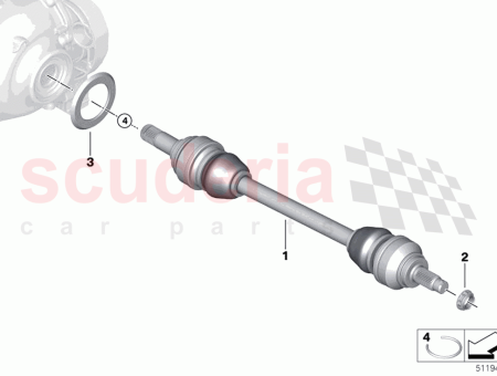 Photo of Output shaft right 33 20…
