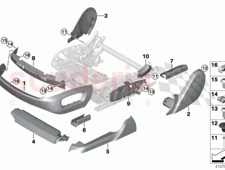 Photo of Trim seat inner right…