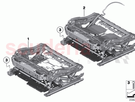 Photo of Seat frame electr right…