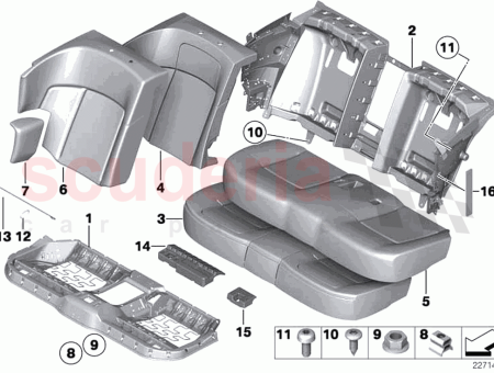 Photo of Foam section basic seat…