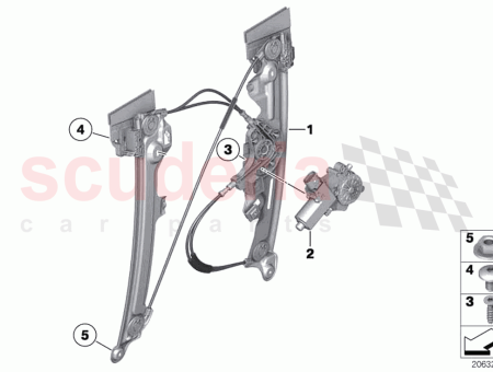Photo of Window lifter rear right…