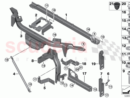 Photo of Arm mounting eng comp lid right…