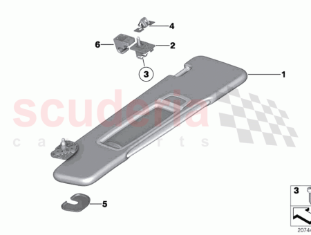 Photo of Sun visor cloth left…