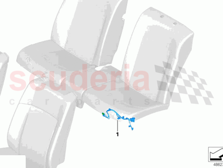 Photo of Wiring harness comfort seat rear left…