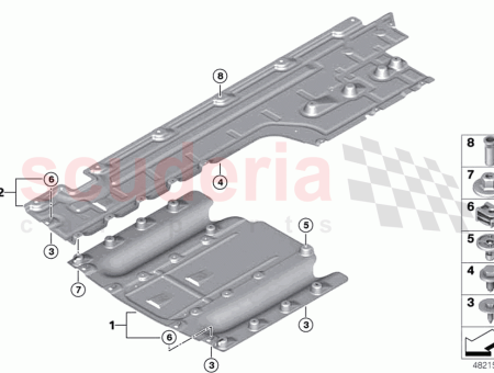 Photo of Underbody panelling side right…