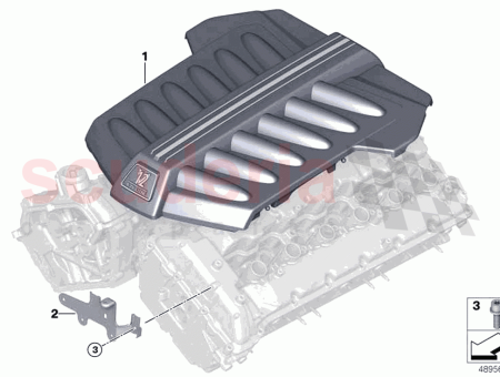 Photo of Mount engine cover…