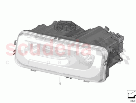 Photo of Headlight laser light left…
