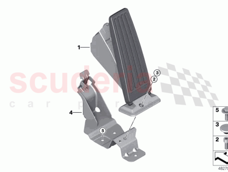 Photo of Bracket for accelerator pedal module…