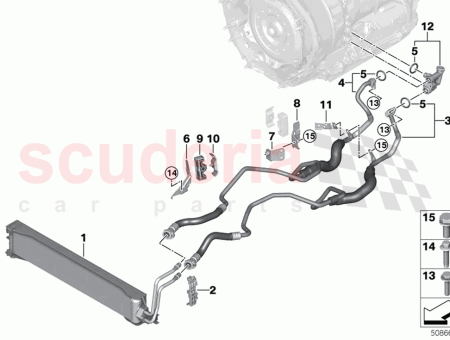 Photo of Bracket oil cooler line…