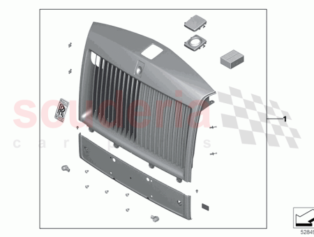 Photo of Retrofit radiator grille black…