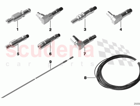 Photo of HF pin contact angled…
