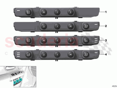 Photo of Operating unit seat functions right…