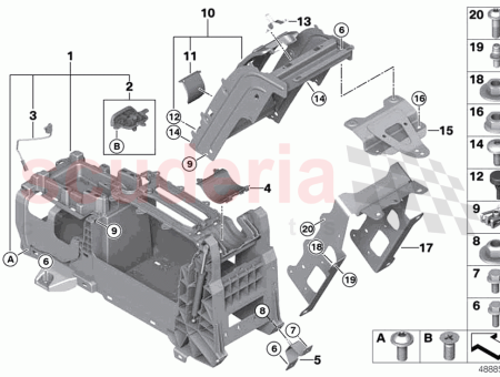 Photo of Rear console support…