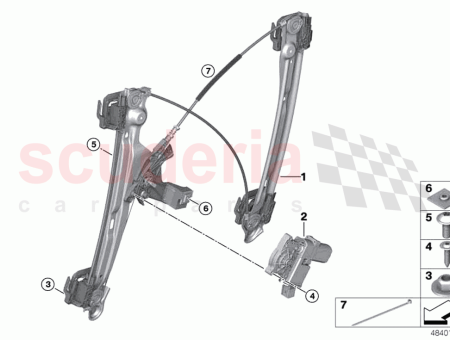 Photo of Window lifter without motor front left…