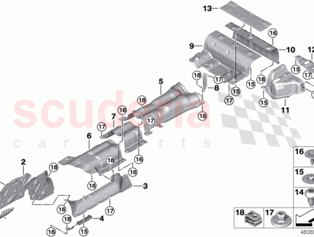 Photo of Heat insulation left engine support…