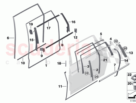 Photo of Sealing window frame interior rear left…