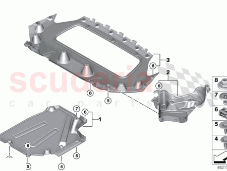 Photo of Underbody panelling rear right…