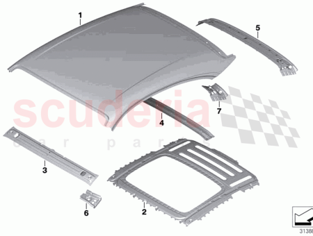 Photo of Frame panoramic roof…
