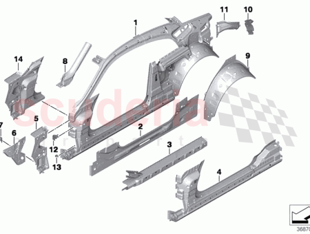 Photo of Holder spindle drive right…