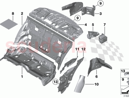Photo of Sound insulation trunk right…