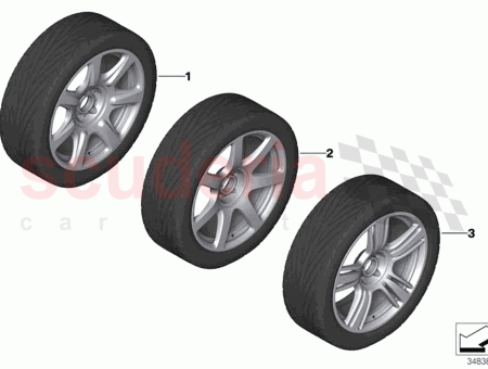Photo of Wheel and tyre Continental front…