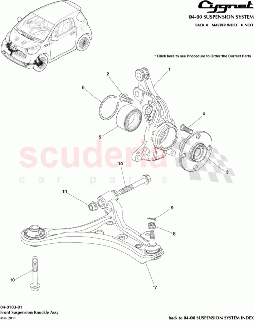 Part Diagram for Aston Martin 90468-16022