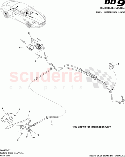 Part Diagram for Aston Martin 7G43-2C465-BB