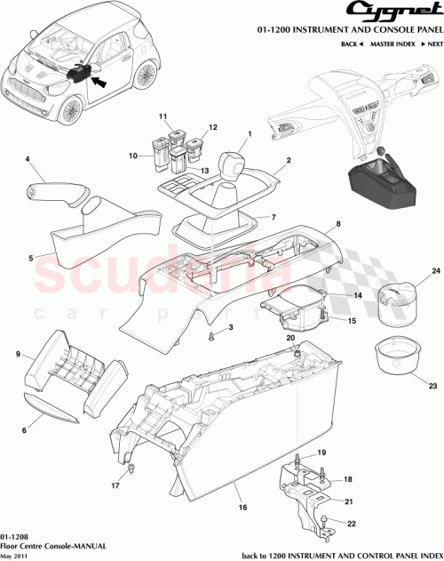 Part Diagram for Aston Martin AY2Y-045A74-ABW