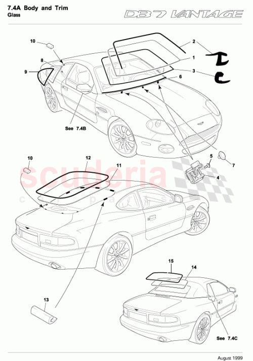 Part Diagram for Aston Martin 76-140060-AA