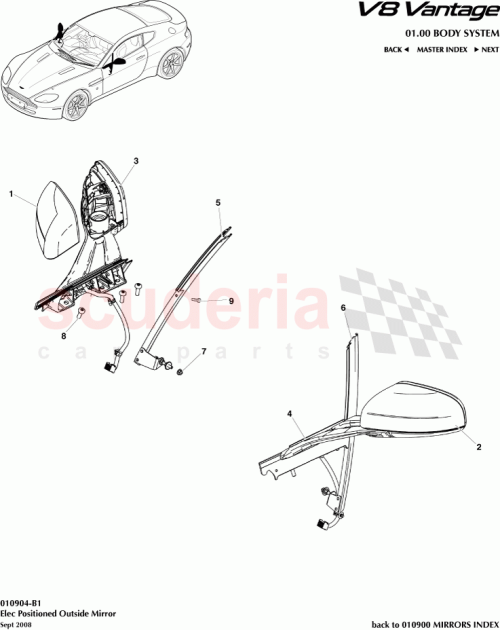 Part Diagram for Aston Martin AG33-17683-AG