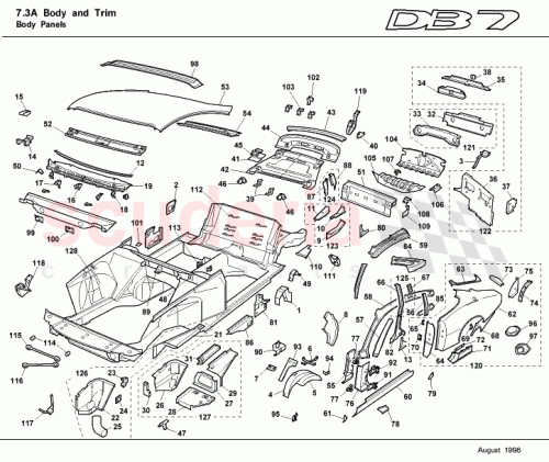 Part Diagram for Aston Martin 20-80588