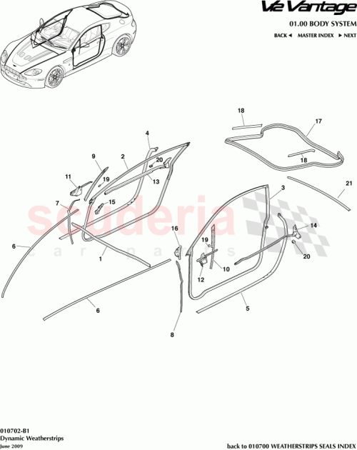 Part Diagram for Aston Martin 6G33-C25324-AE