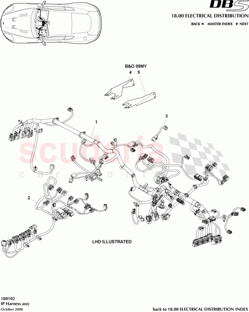 Part Diagram for Aston Martin CG43-14401-AD