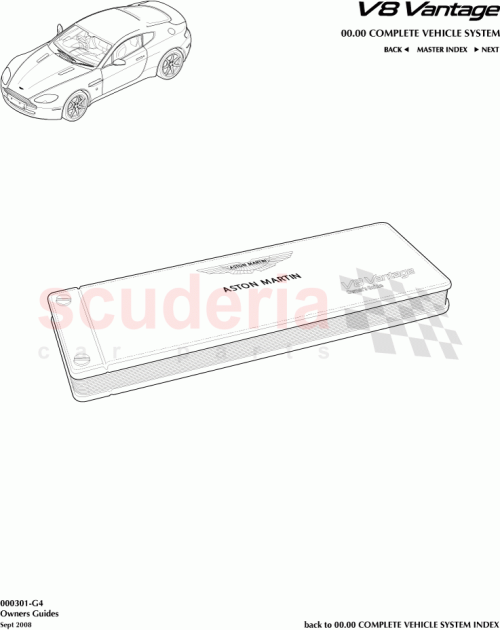 Part Diagram for Aston Martin 6G43-40-10382