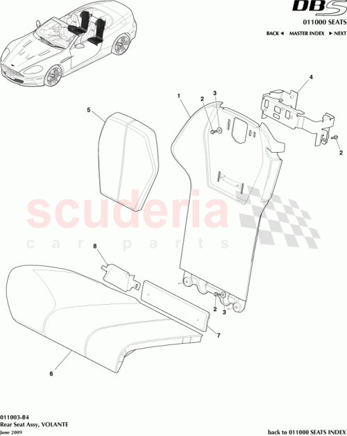 Part Diagram for Aston Martin AD33-L60033-ACW