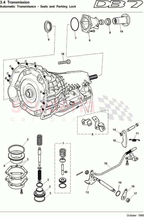 Part Diagram for Aston Martin 42-83274
