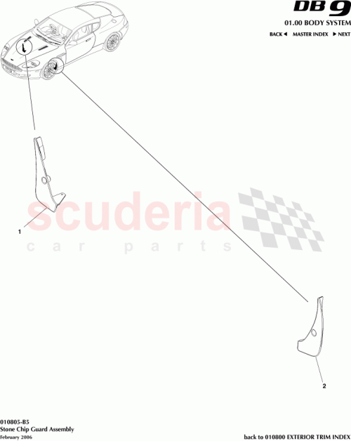Part Diagram for Aston Martin 6G43-16L589-AA